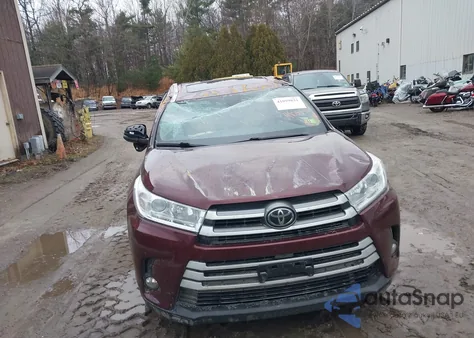2019 Toyota Highlander Xle from USA, damaged, VIN 5TDJZRFHXKS934114